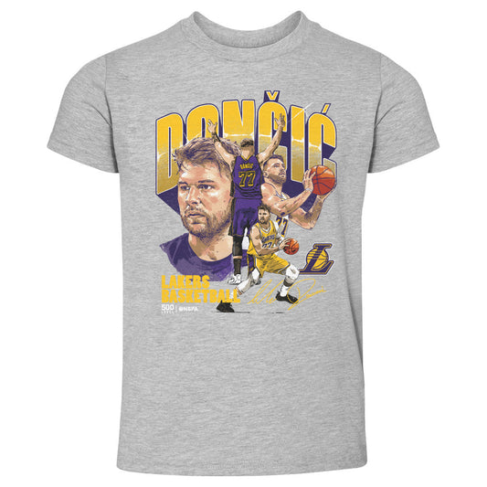 Luka Doncic Los Angeles Lakers Collage WHT