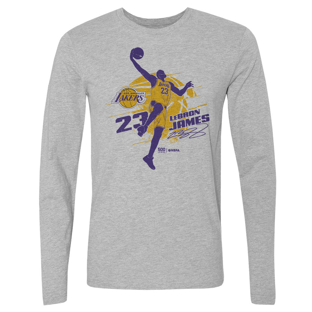 LeBron James Los Angeles Lakers Silhouette