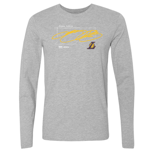LeBron James Los Angeles Lakers Signature WHT
