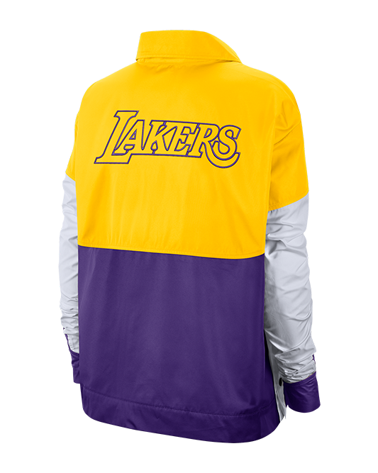 Los Angeles Lakers Women's Courtside Snap Jacket