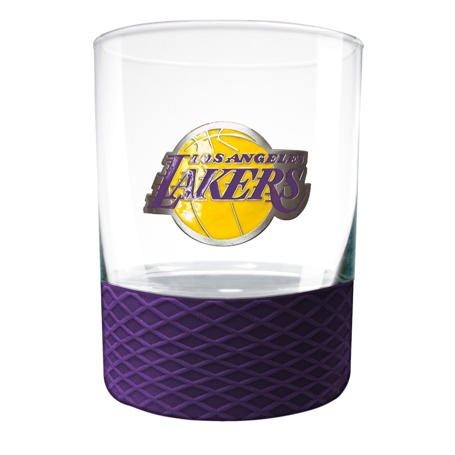 Los Angeles Lakers 14 oz. COMMISSIONER Rocks Glass