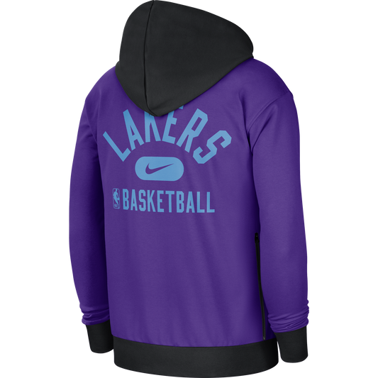 Moments Mixtape City Edition Los Angeles Lakers Courtside Full-Zip Fleece Hoodie