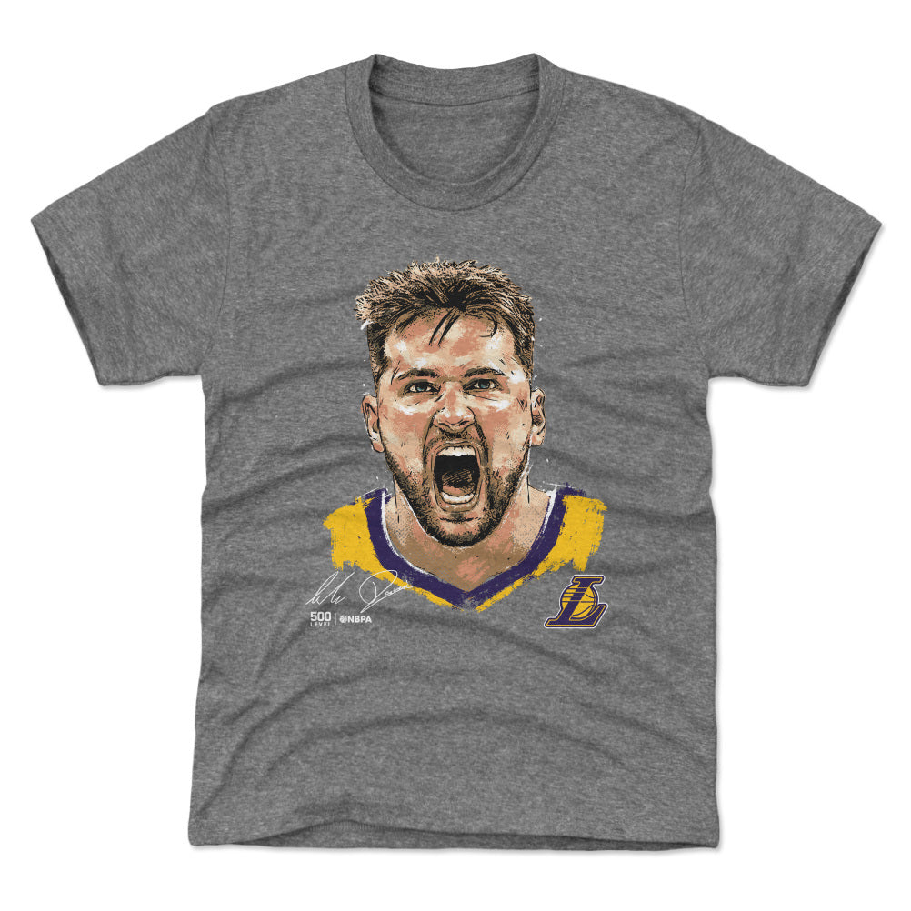 Luka Doncic Los Angeles Lakers Scream WHT