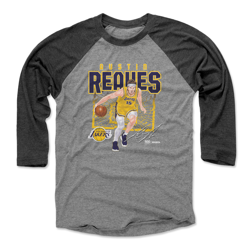 Austin Reaves Los Angeles Lakers Shattered WHT