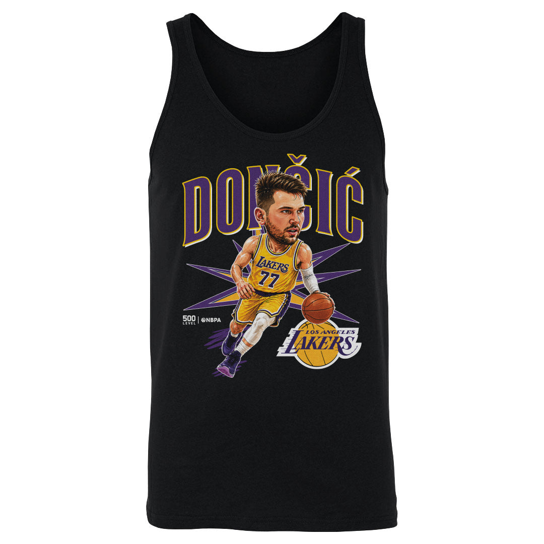 Luka Doncic Los Angeles Lakers Big Head WHT