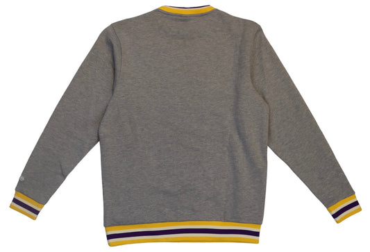 Lakers Throwback Brushed Heather Fleece Crew