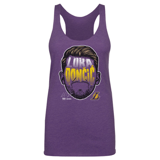 Luka Doncic Los Angeles Lakers Player Silhouette WHT