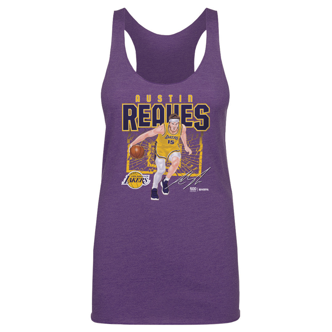 Austin Reaves Los Angeles Lakers Shattered WHT