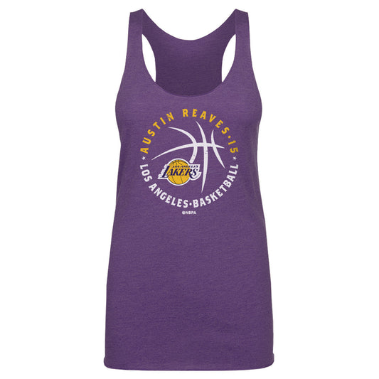 Austin Reaves Los Angeles Lakers Player Ball WHT