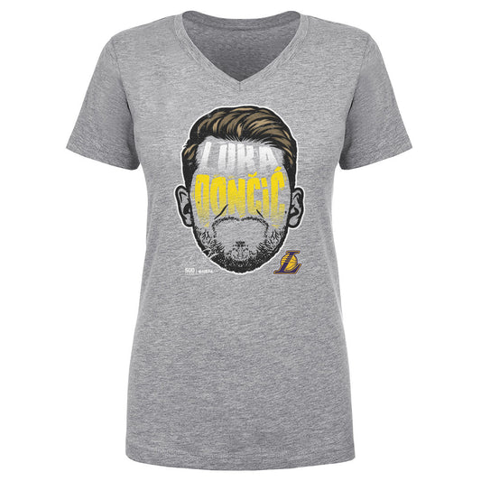 Luka Doncic Los Angeles Lakers Player Silhouette WHT