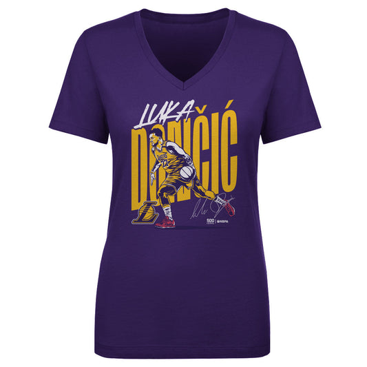 Luka Doncic Los Angeles Lakers Vector WHT