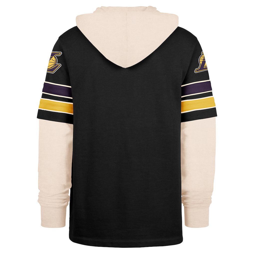 Lakers 47 Split Zone Cornerback Layered Hoodie