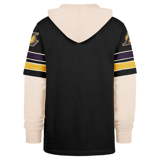 Lakers 47 Split Zone Cornerback Layered Hoodie
