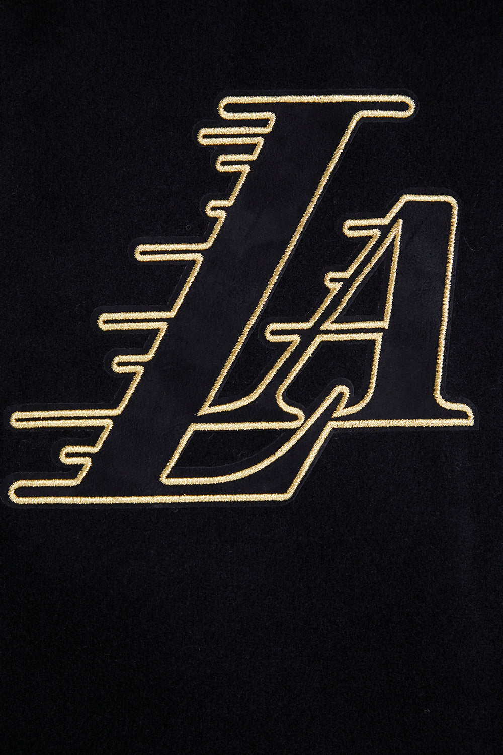 Lakers Black & Gold Wool Varsity Jacket