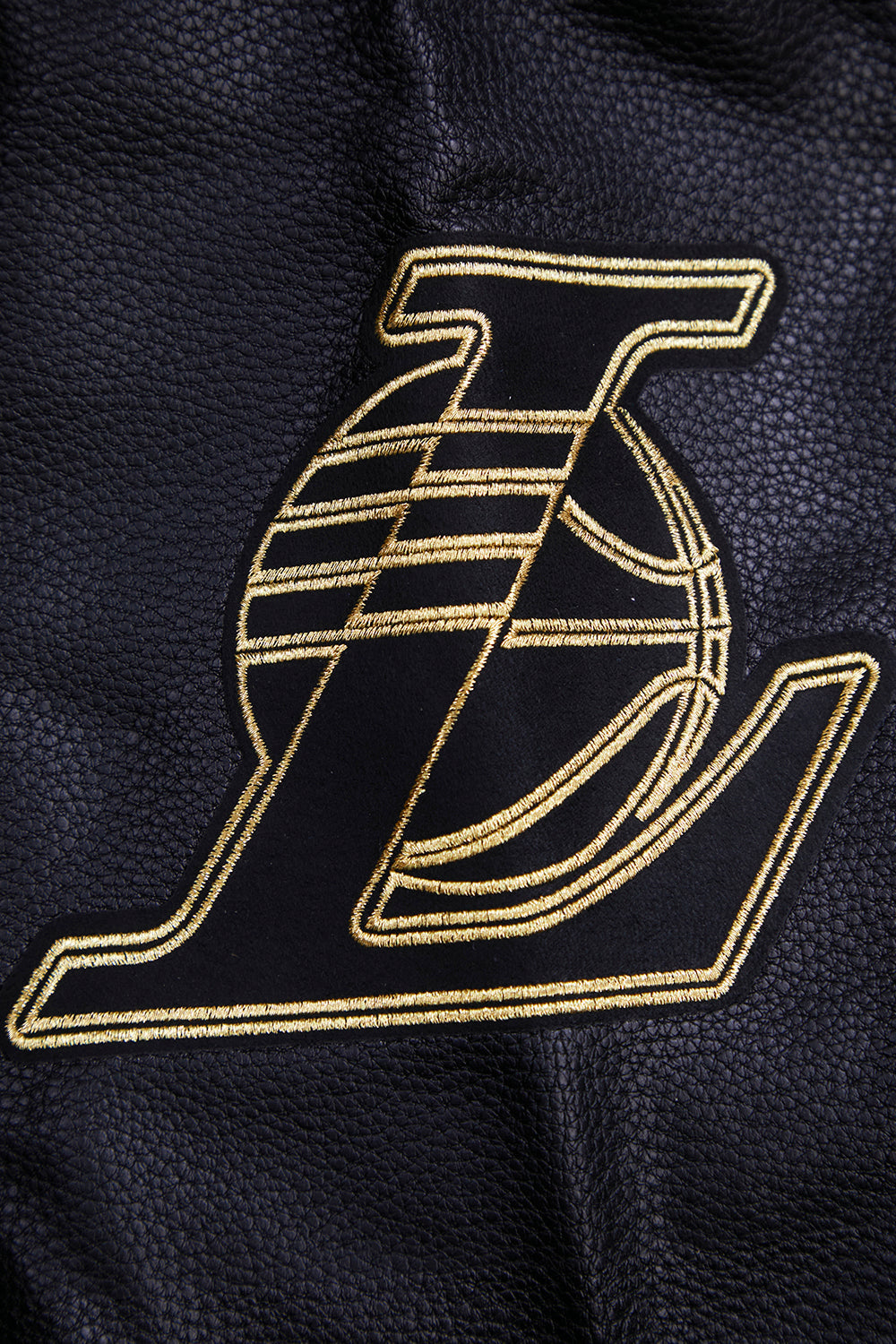 Lakers Black & Gold Wool Varsity Jacket