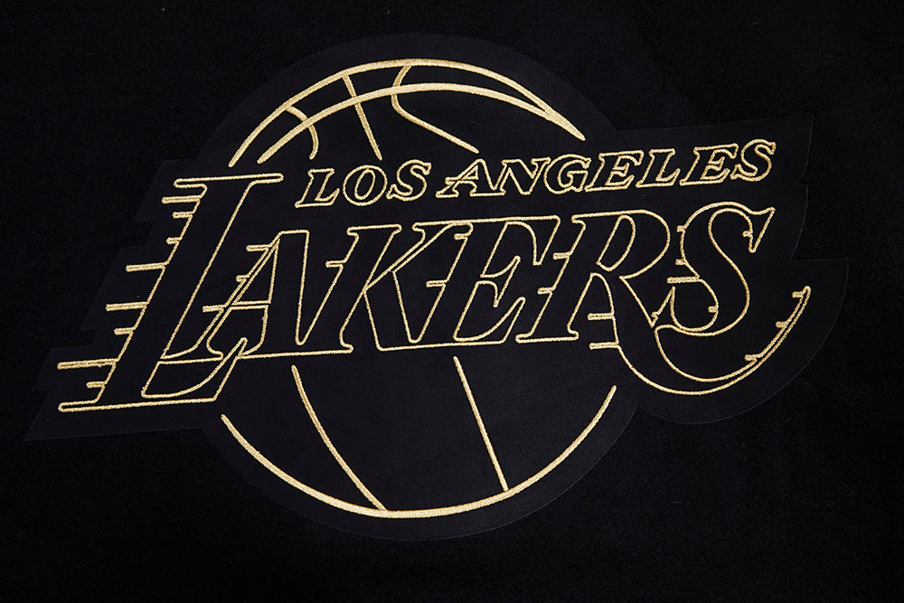 Lakers Black & Gold Wool Varsity Jacket