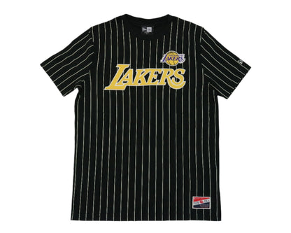 Lakers Throwback Pinstripe Wordmark Tee