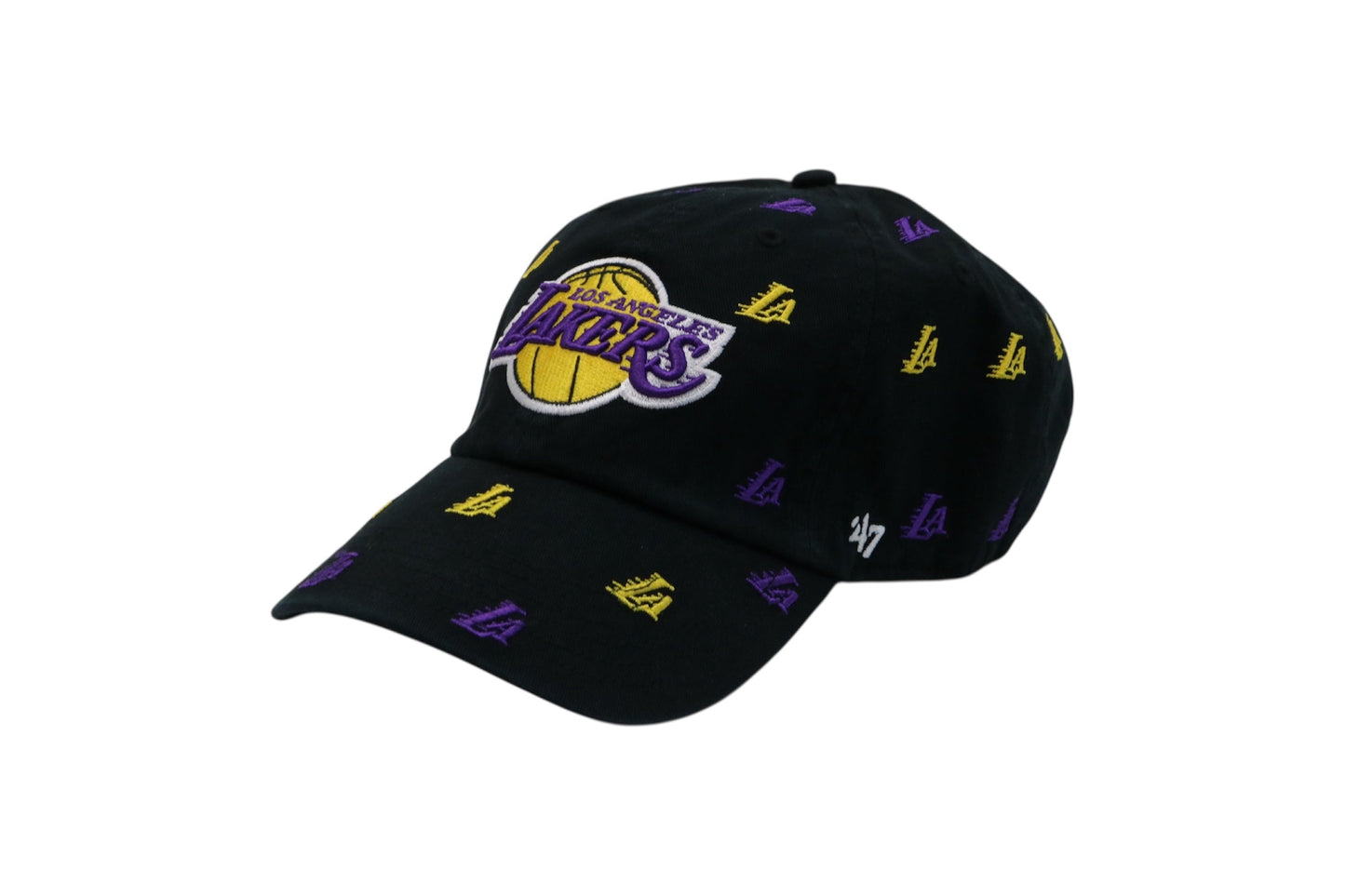 LA Lakers 47 Confetti Clean Up Adjustable Hat
