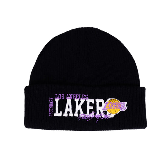 Lakers Billboard Knit Chevy Beanie