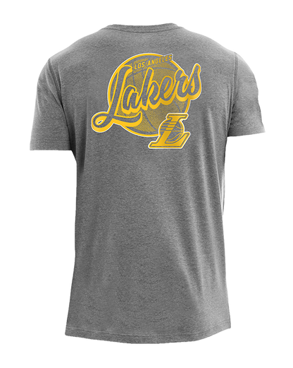 Dotted Front Back Los Angeles Lakers Tee