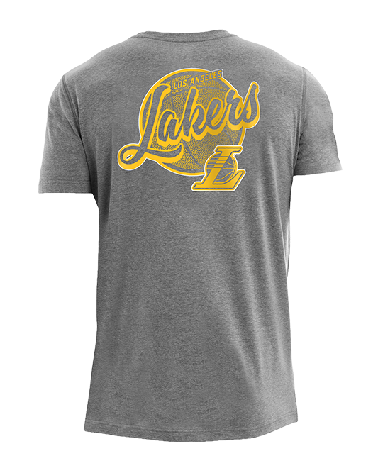Dotted Front Back Los Angeles Lakers Tee