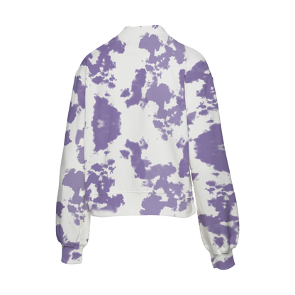 Los Angeles Lakers Women's Tie Dye Mock Neck T-Shirt
