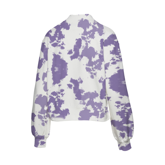 Los Angeles Lakers Women's Tie Dye Mock Neck T-Shirt