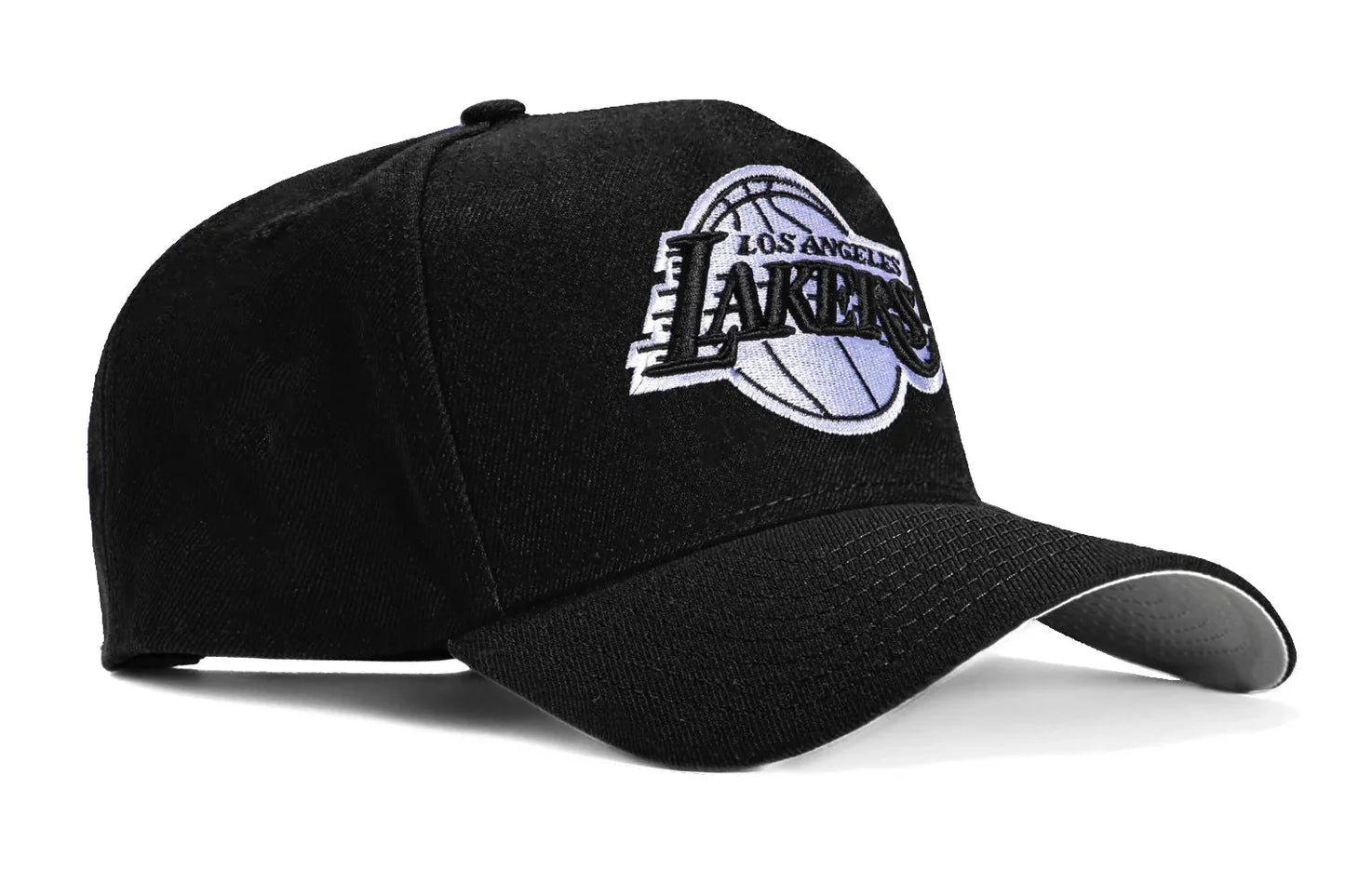 Lakers 940AF Black and White Snapback Hat
