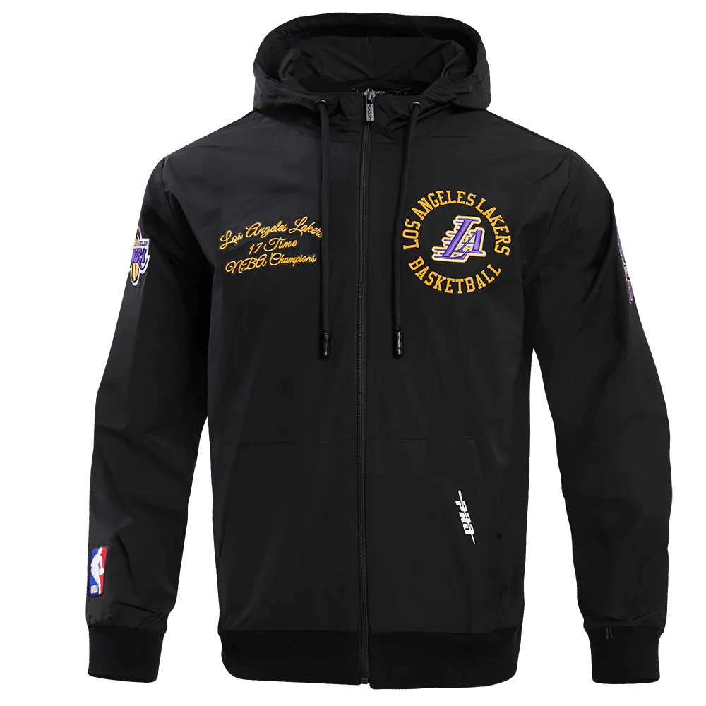 Lakers Hybrid Woven FZ Hoodie