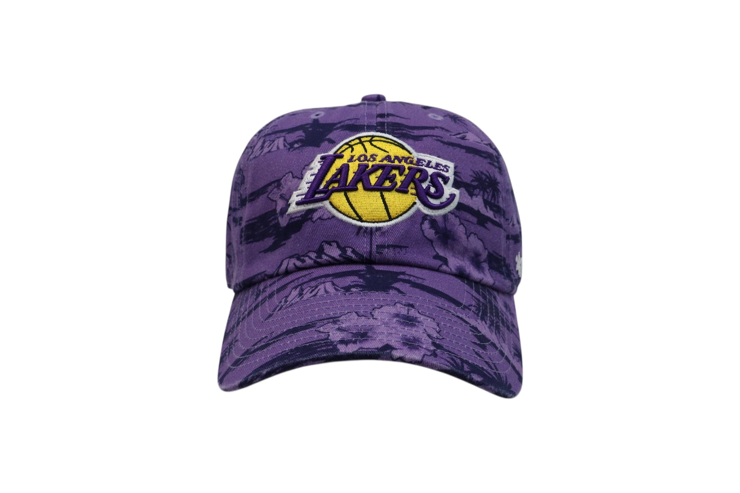 LA Lakers 47 Fiji Tropical Clean Up Adjustable Hat