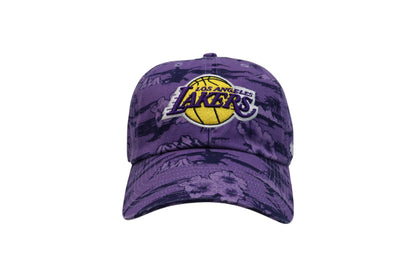 LA Lakers 47 Fiji Tropical Clean Up Adjustable Hat