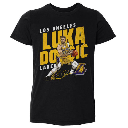 Luka Doncic Los Angeles Lakers Slant WHT
