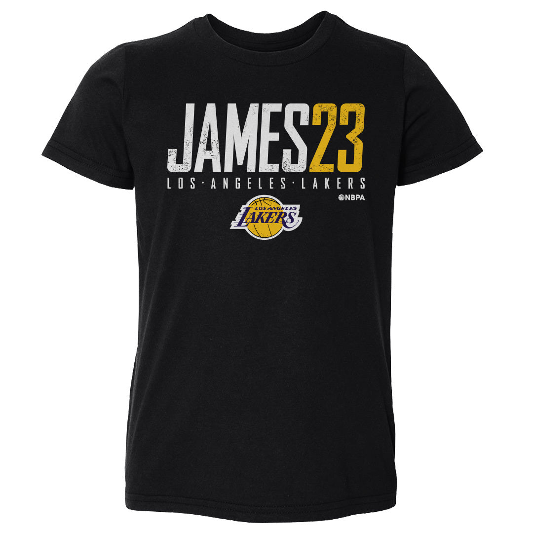 LeBron James Los Angeles Lakers Elite WHT
