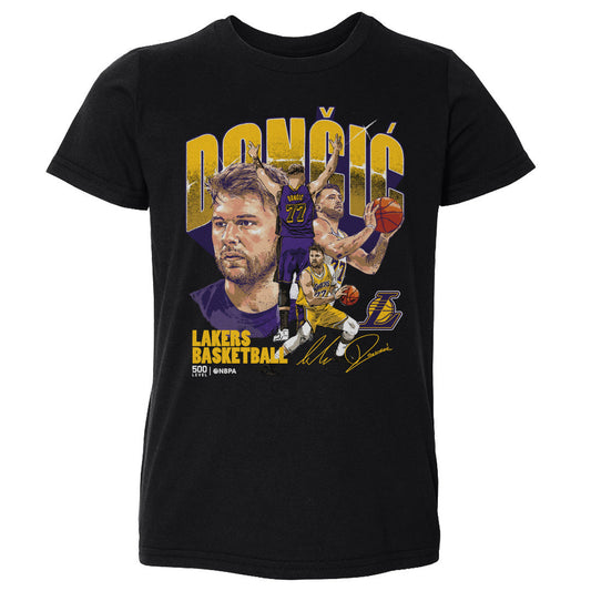 Luka Doncic Los Angeles Lakers Collage WHT