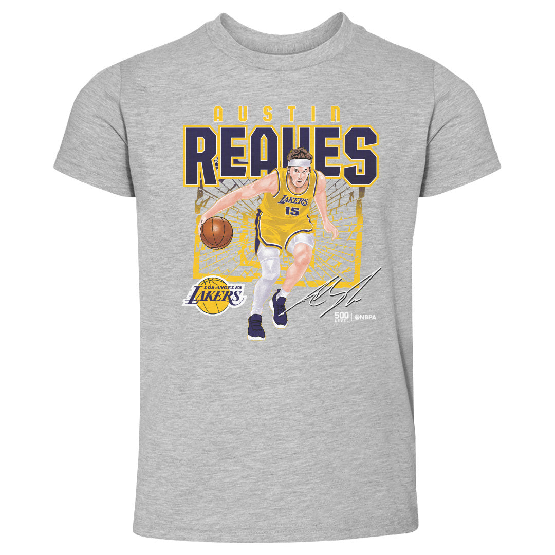 Austin Reaves Los Angeles Lakers Shattered WHT