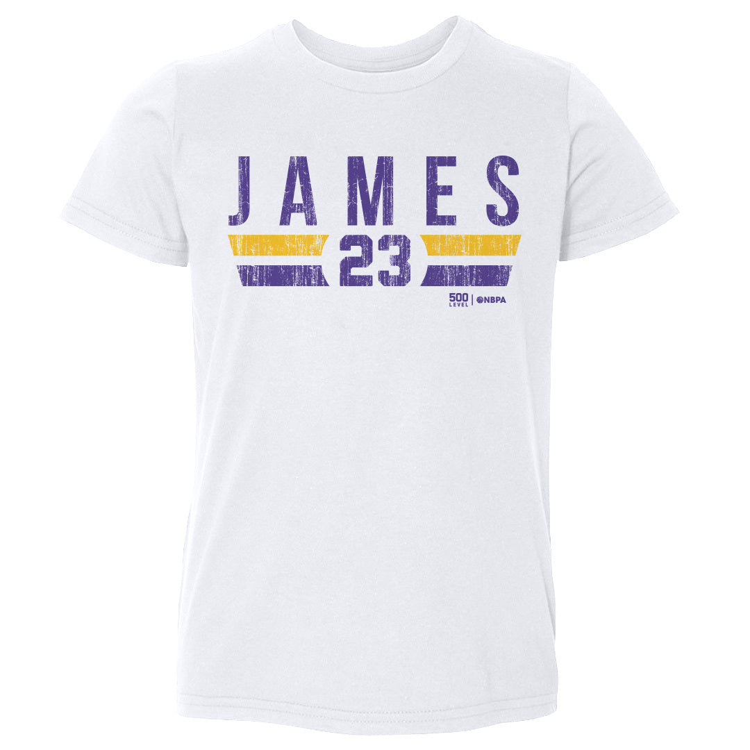 LeBron James Los Angeles Lakers Font