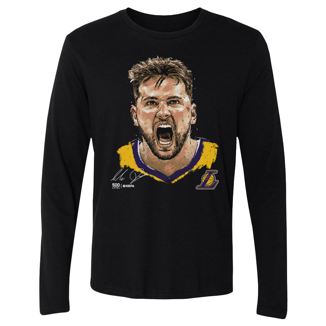 Luka Doncic Los Angeles Lakers Scream WHT