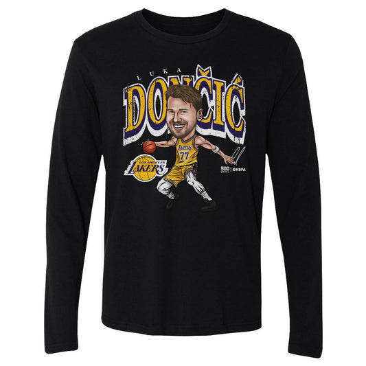 Luka Doncic Los Angeles Lakers Cartoon WHT