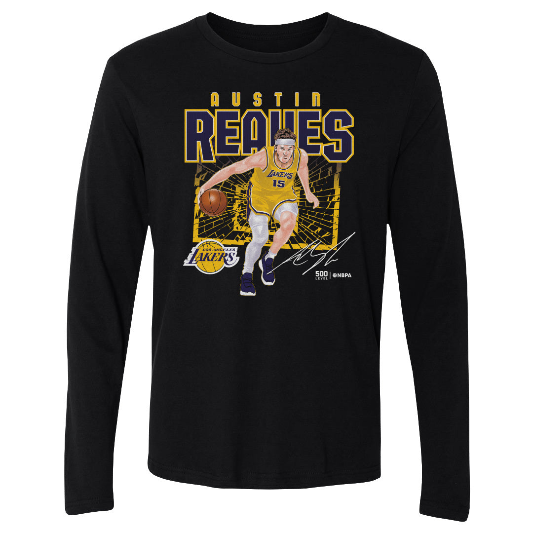 Austin Reaves Los Angeles Lakers Shattered WHT