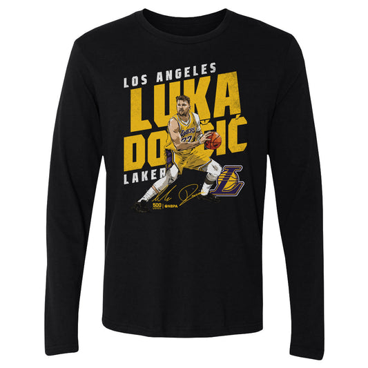 Luka Doncic Los Angeles Lakers Slant WHT