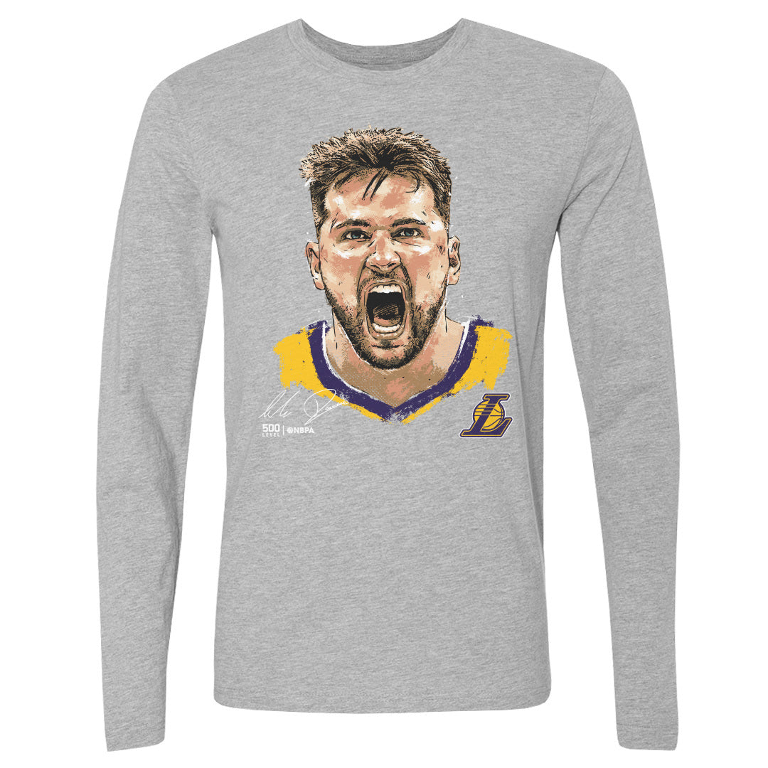 Luka Doncic Los Angeles Lakers Scream WHT