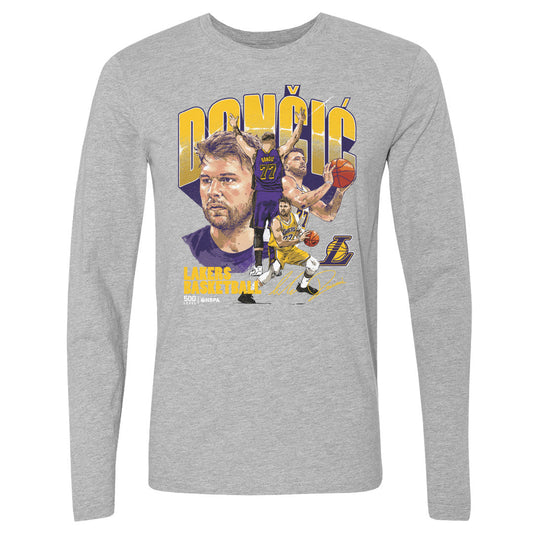Luka Doncic Los Angeles Lakers Collage WHT