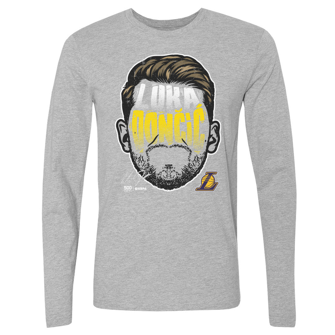 Luka Doncic Los Angeles Lakers Player Silhouette WHT