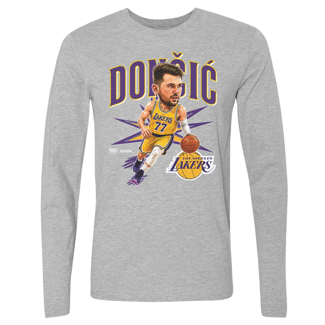Luka Doncic Los Angeles Lakers Big Head WHT