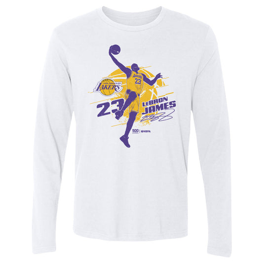 LeBron James Los Angeles Lakers Silhouette
