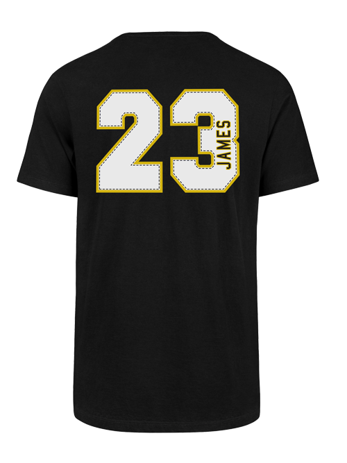 Los Angeles Lakers LeBron James 23 T-Shirt - Black