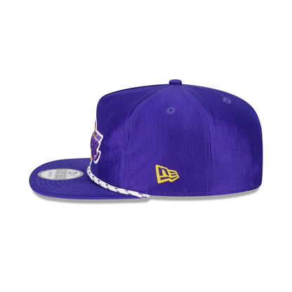 Lakers Golfer Team Rope Snapback Hat