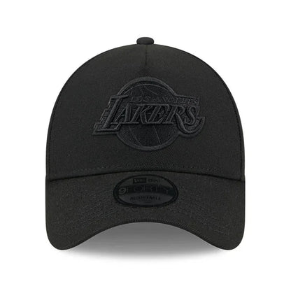 Lakers 940AF Black on Black Snapback Hat