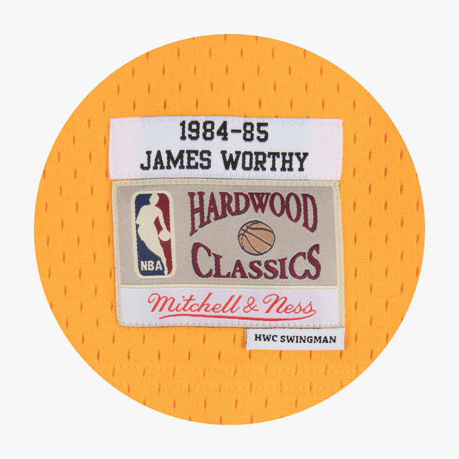 Lakers 84 Worthy Swingman Jersey