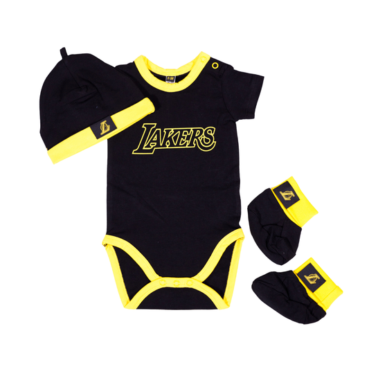 Lakers Infant Lights Out Baby Set